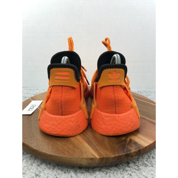 Adidas NMD Hu Pharrell Orange Casual Athletic Daily Sneakers Mens 6 GY0095 - Picture 2 of 14